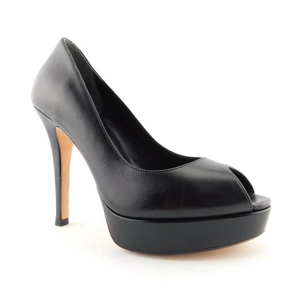 cole haan nike air heels peep toe